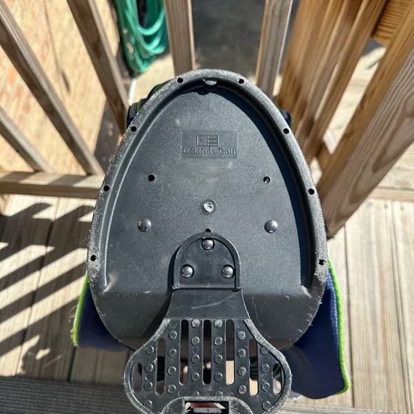 TS3 US Kids Golf Bag Club Stand Tour Series USKG 57 Youth Blue Green No Cover - Picture 6 of 6